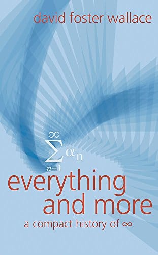The UK cover of everthing and more by david foster wallace