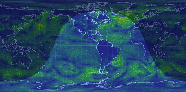 Earth-clock - Cameron Beccario's classic visualizer with added day/night.